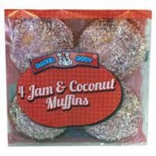 Baker boy JAM&COCONUT MUFFINS